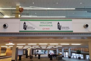 Ottawa Toronto signs | Indoor Banner | Miller McConnell Signs