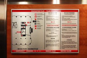 Ottawa Toronto signs | Fire Safety Sign | Miller McConnell Signs